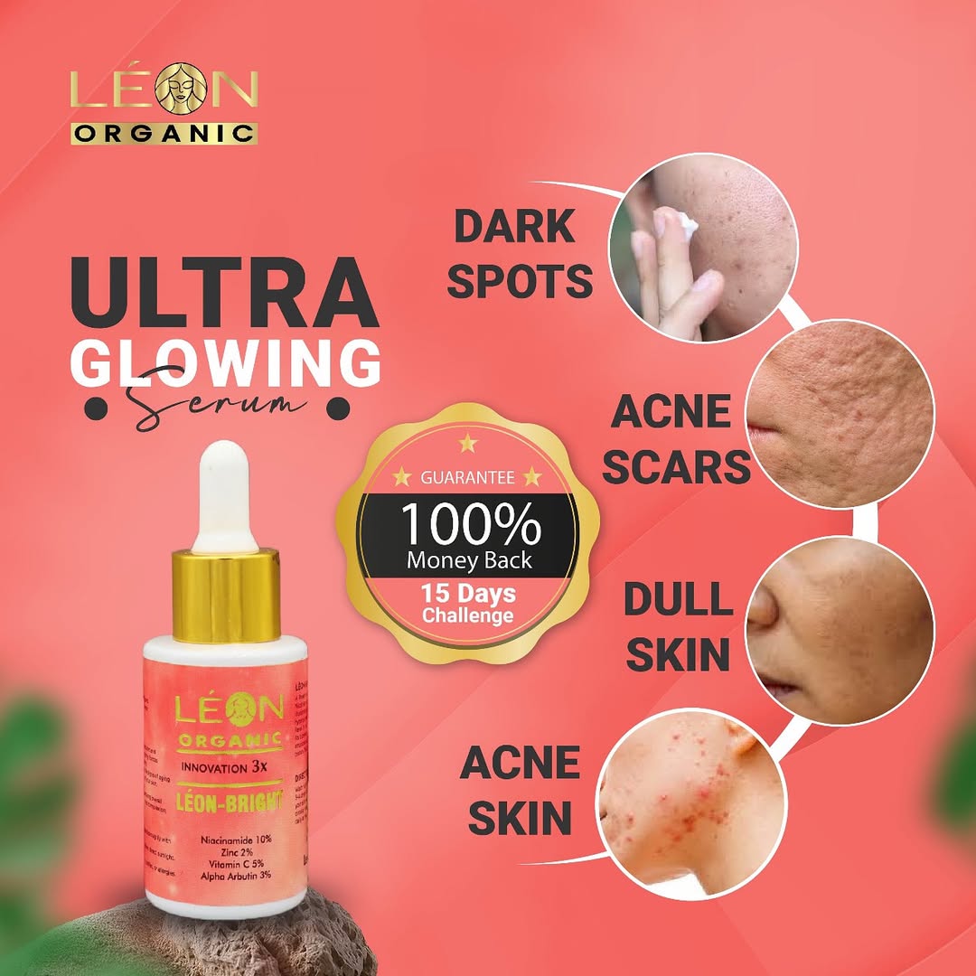 Ultra Glowing Serum with Free Face Wash